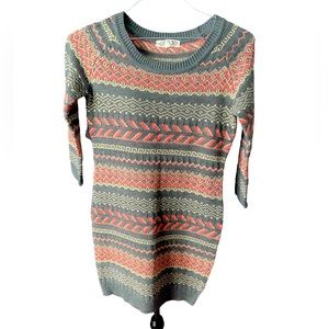 Like New Pink Rose Medium Sweater Dress